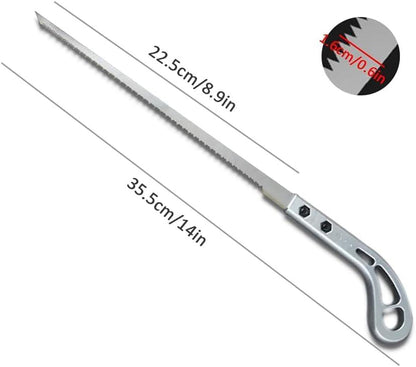 NewShark Tragbare Outdoor-Handsäge, Mini-Camping- & Gartensäge